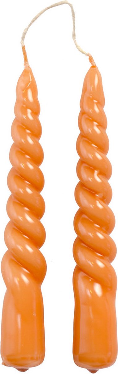 Rustik Lys Dinerkaars - Mini swirl - Sienna - 2 stuks Bruin