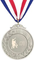 Akyol - basebal medaille zilverkleuring - Basketbal - sporters - cadeau