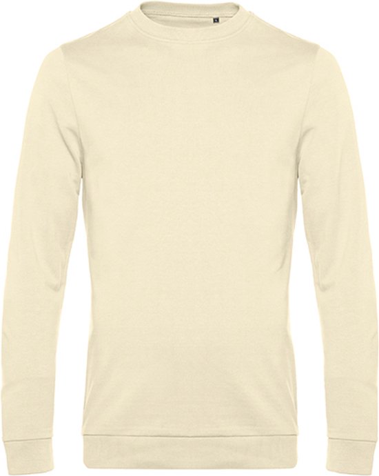 2-Pack Sweater 'French Terry' B&C Collectie maat XS Pale Yellow/Geel