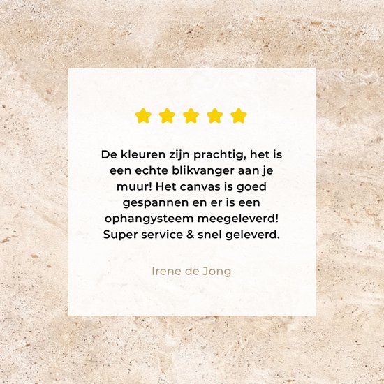 Tableau sur toile Marbre - Pierres - Sable - Texture - 20x20 cm - Décoration murale