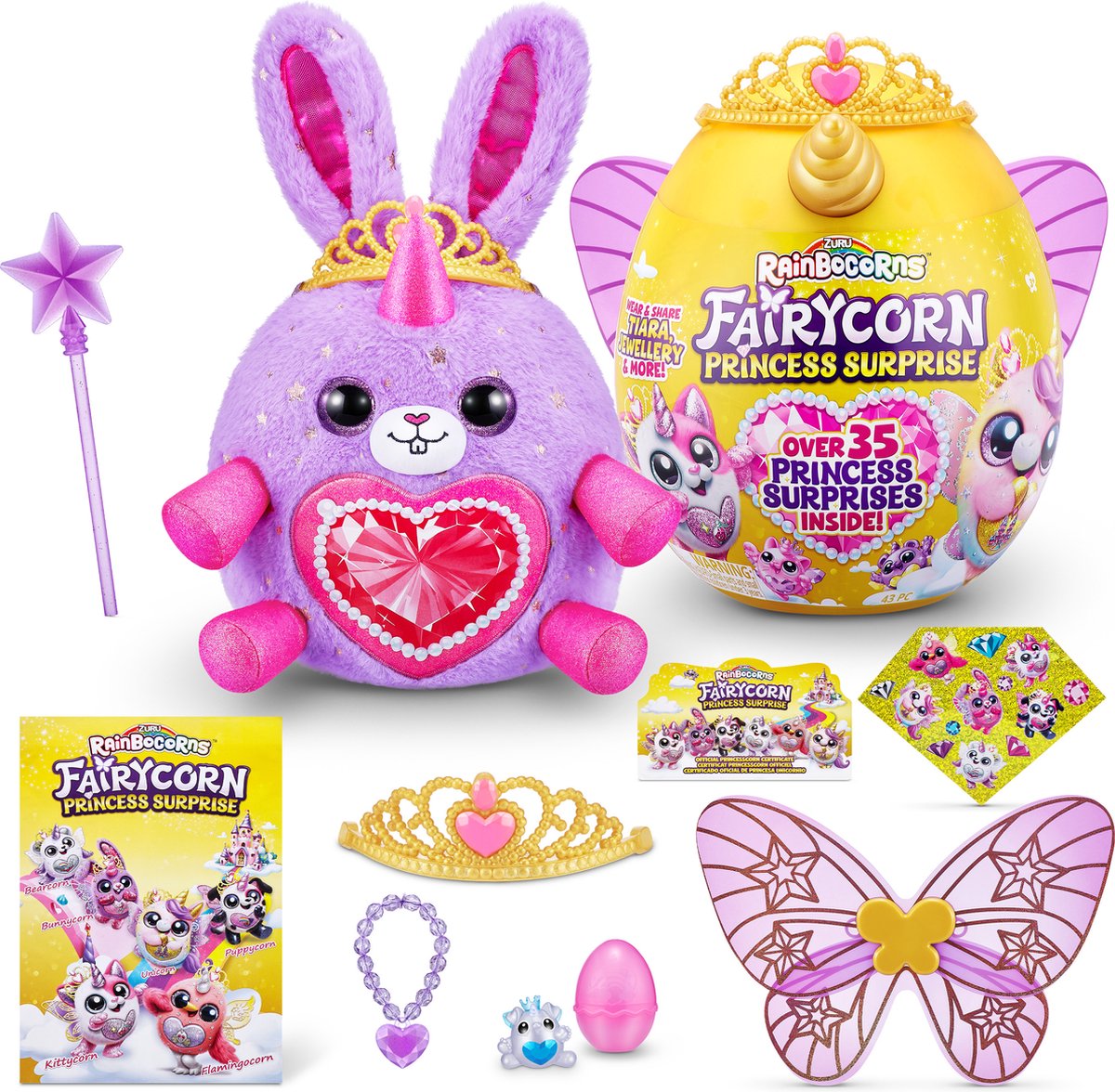 ZURU - Rainbocorns - Fairycorn Princess Surprise - 30cm - Duchess