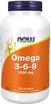 NOW Foods - Omega 3-6-9 250softgels