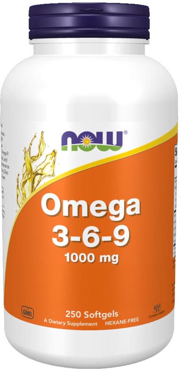 Goedkoopste NOW Foods - Omega 3-6-9 250softgels