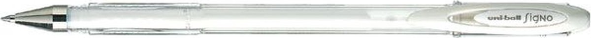 Liquid ink ballpoint pen Uni-Ball Rollerball Signo Angelic Colour UM-120AC Wit 12 Stuks