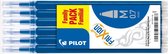 Rollerpenvulling pilot frixion bls-fr7 m blauw | Set a 6 stuk | 12 stuks