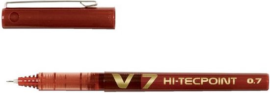 PILOT Stylo Roller Hi-Tec V5-Grip - rouge