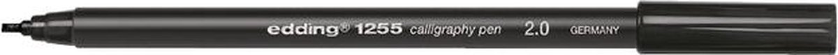 Kalligrafiepen edding 1255 2.0mm zwart | 10 stuks