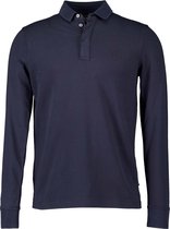 Armani Exchange Polo lange mouw Blauw Polo Donkerblauw Regular FIt