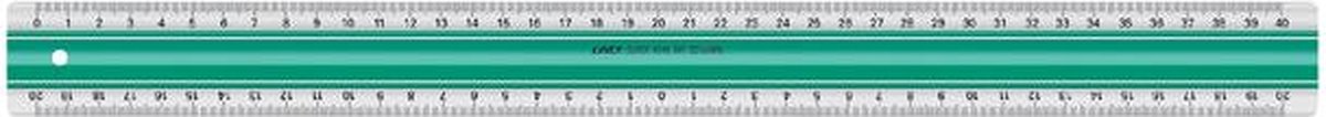 Liniaal Linex super S40 40cm transparant | 10 stuks