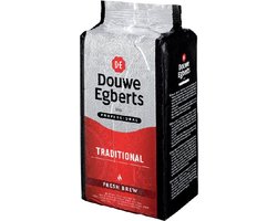 Douwe Egberts fresh brew traditional 6 x 1000 gram