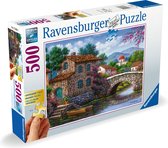Ravensburger puzzel De brug over het water - Legpuzzel - 500 Large Format stukjes