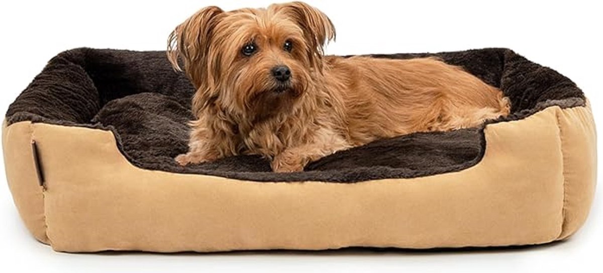 Matras voor Huisdieren, Deken voor Hondenhokken, Anti Stress Hondenmatras voor Honden, Hondensofa, Hondenmand, 75 x 60 cm