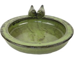 Esschert Design Vogelvoederschaal Rond - Groen