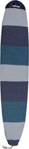 Northcore Retro Stripe 9'6" Longboardsok Noco42c - Grijs