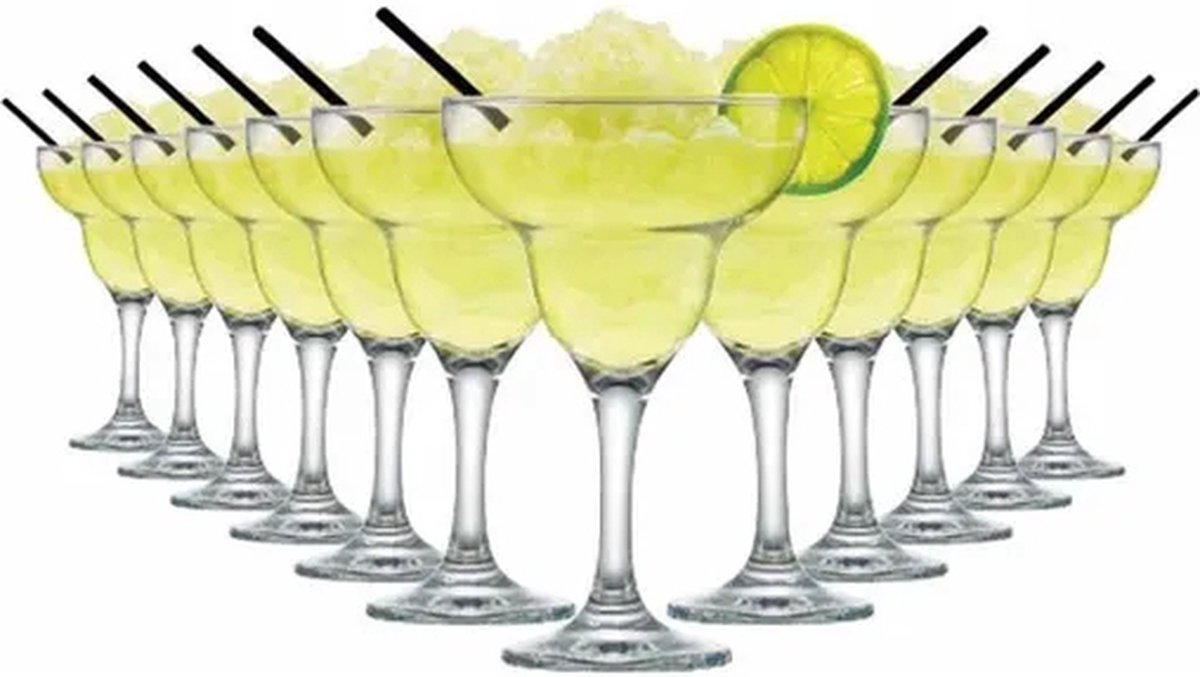 Luxe Cocktailglazen Set - 6 Stuks - 260 ml - 26 cl - Glas - Hoogwaardige kwaliteit - Cocktail Glazen — cadeau in Kookcadeaus - foto 2