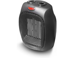MOZY - Luchtverwarmer AD 7702 - Heater - Zwart - 2 Standen - 1500W - Ventilatorkachel - Warme en…