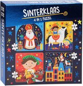 Sinterklaas Puzzel 4-in-1