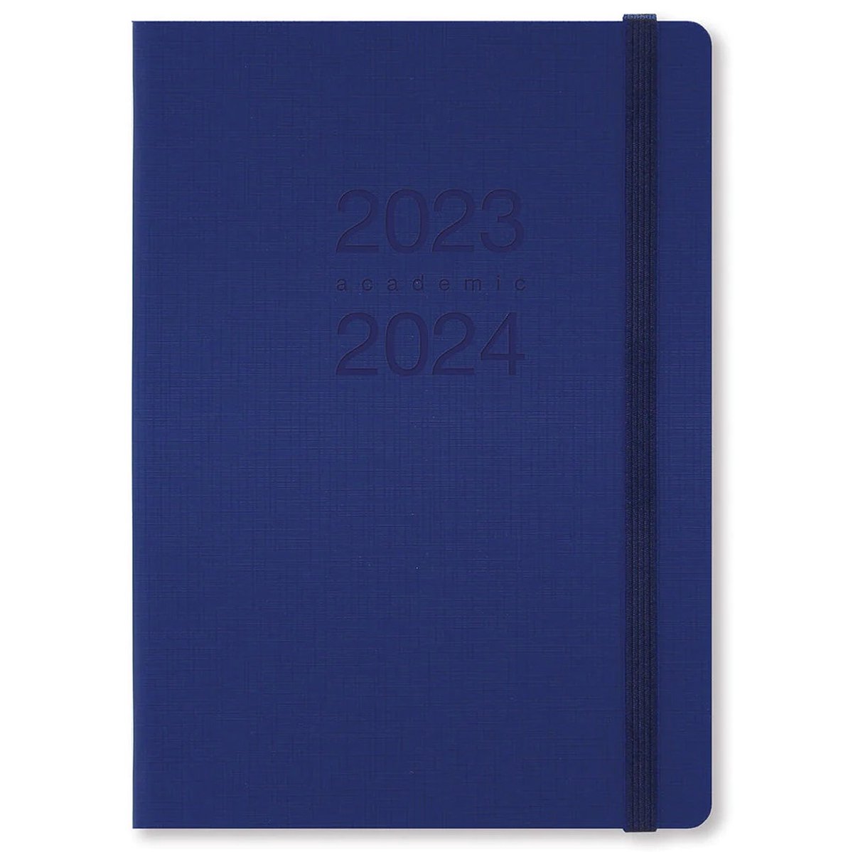 Letts of London A5 Memo 2023/2024 week to view agenda Blue