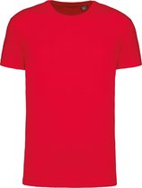Rood 2 Pack T-shirts met ronde hals merk Kariban maat L