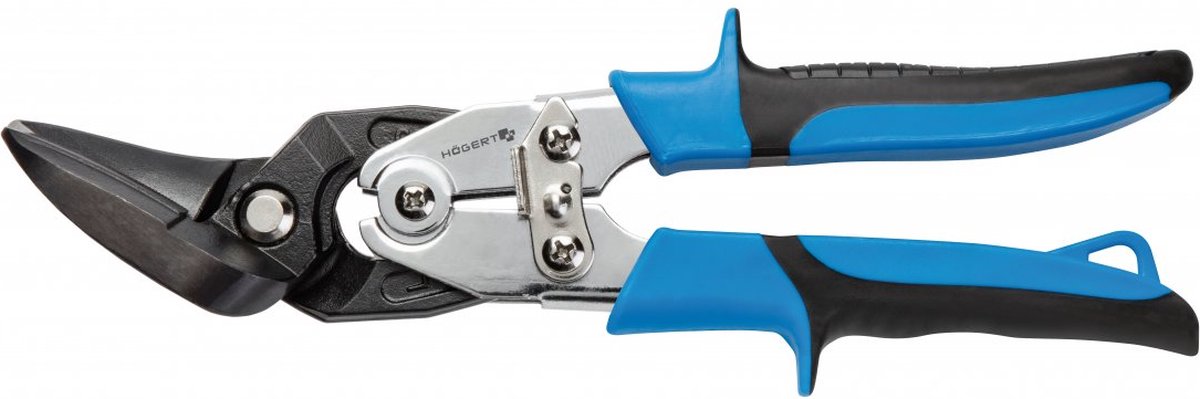 Metalen blikschaar , 250mm, gebogen rechts