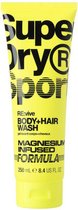Superdry Sport RE:vive Body + Hair Wash - 6x250ml - Voordeelverpakking
