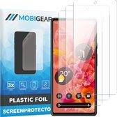 Mobigear Screenprotector geschikt voor Google Pixel 6 | Mobigear Screenprotector Folie - Case Friendly (3-Pack)