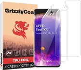 GrizzlyCoat Screenprotector geschikt voor OPPO Find X5 Hydrogel TPU | GrizzlyCoat Screenprotector - Case Friendly (2-Pack)