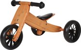 Bandits & Angels loopfiets Smart bike 4in1 bamboe - 1 jaar - jongens en meisjes - hout - bamboe bruin