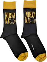 Nirvana - Logo Stacked Sokken - EU 40-45 - Zwart