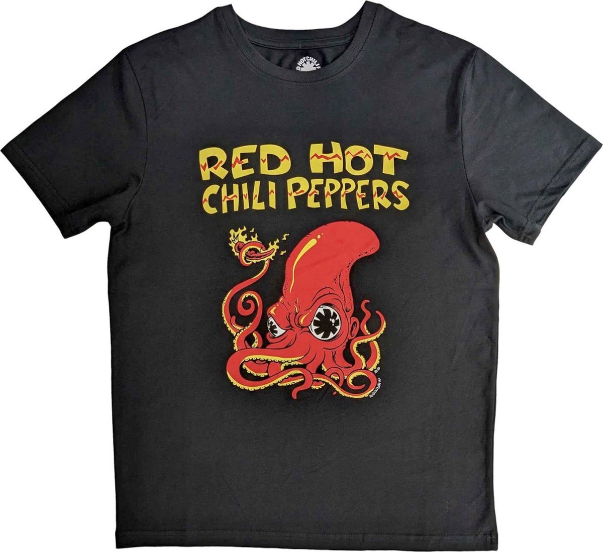 Red Hot Chili Peppers - Octopus Heren T-shirt - XL - Zwart