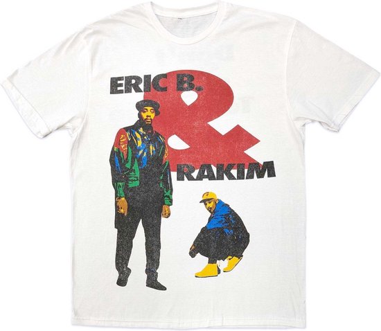 Eric B. & Rakim - Don't Sweat Heren T-shirt - S - Wit