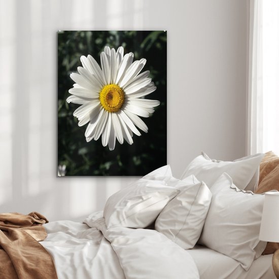 MuchoWow® Peinture sur Verre - Marguerite - 60x80 cm - Peintures sur Verre Acrylique - Photo sur Glas