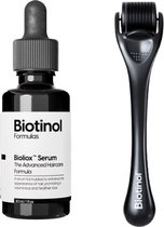 Biotinol - Haaruitval serum + Dermaroller voor haargroei - 2 in 1 Haarverzorgingspakket