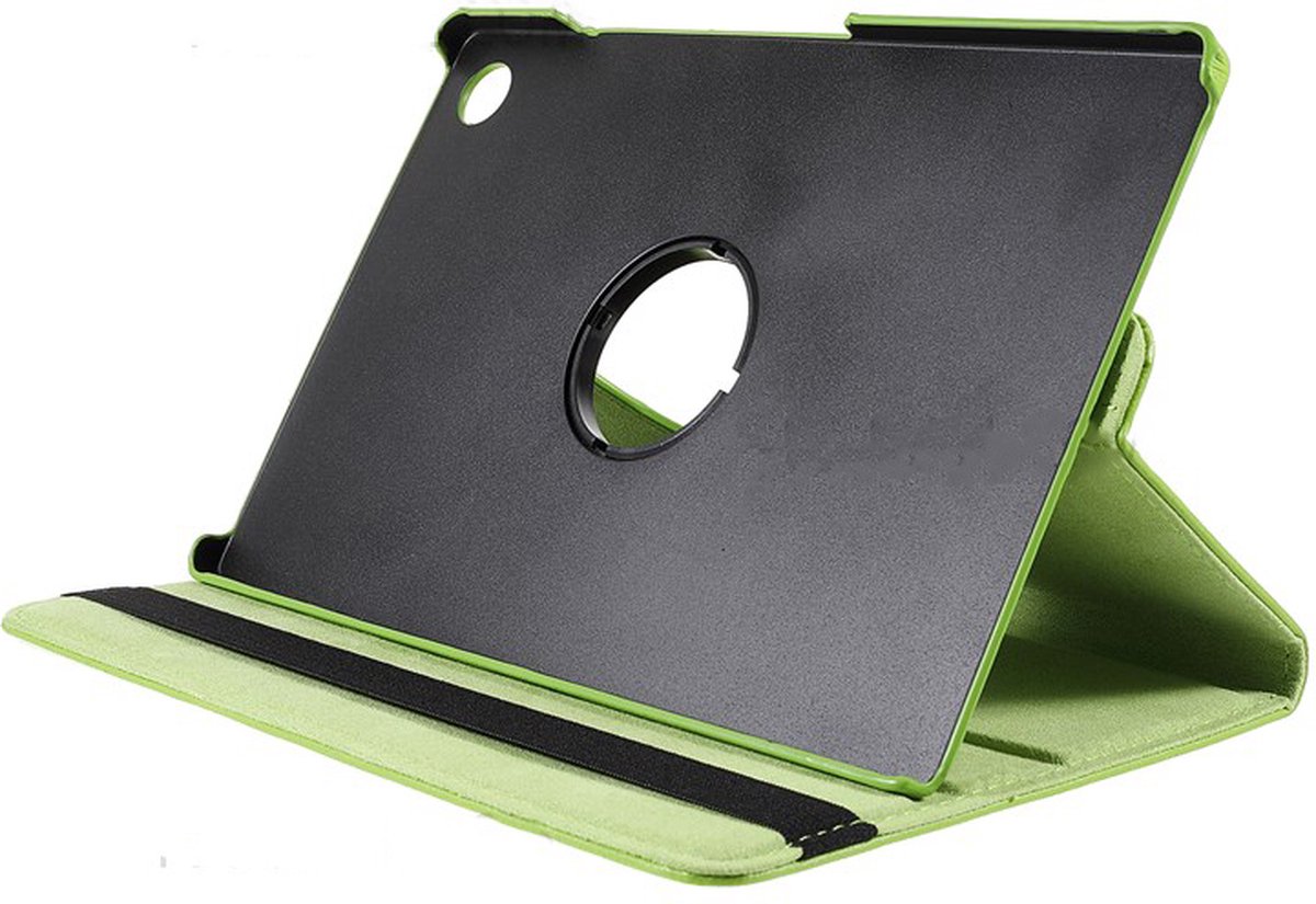 Hoes geschikt voor Samsung Galaxy Tab A9 – Arara draaibaar tablethoes – Groen
