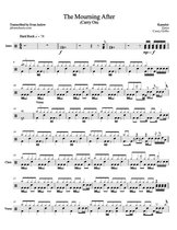 Drum Sheet Music: Kamelot - Kamelot - The Mourning After (Carry On)