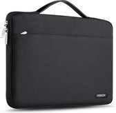 Laptophoes 15/15,6/16 Inch - Waterdicht - Laptop Hoes/Sleeve - Met Accessoire Vak - Laptoptas Zwart