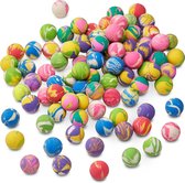 100 pièces balles rebondissantes Balles rebondissantes colorées mélangées de 20 mm Balle rebondissante Balle rebondissante Tombola Fête d'anniversaire pour enfants 100 pack