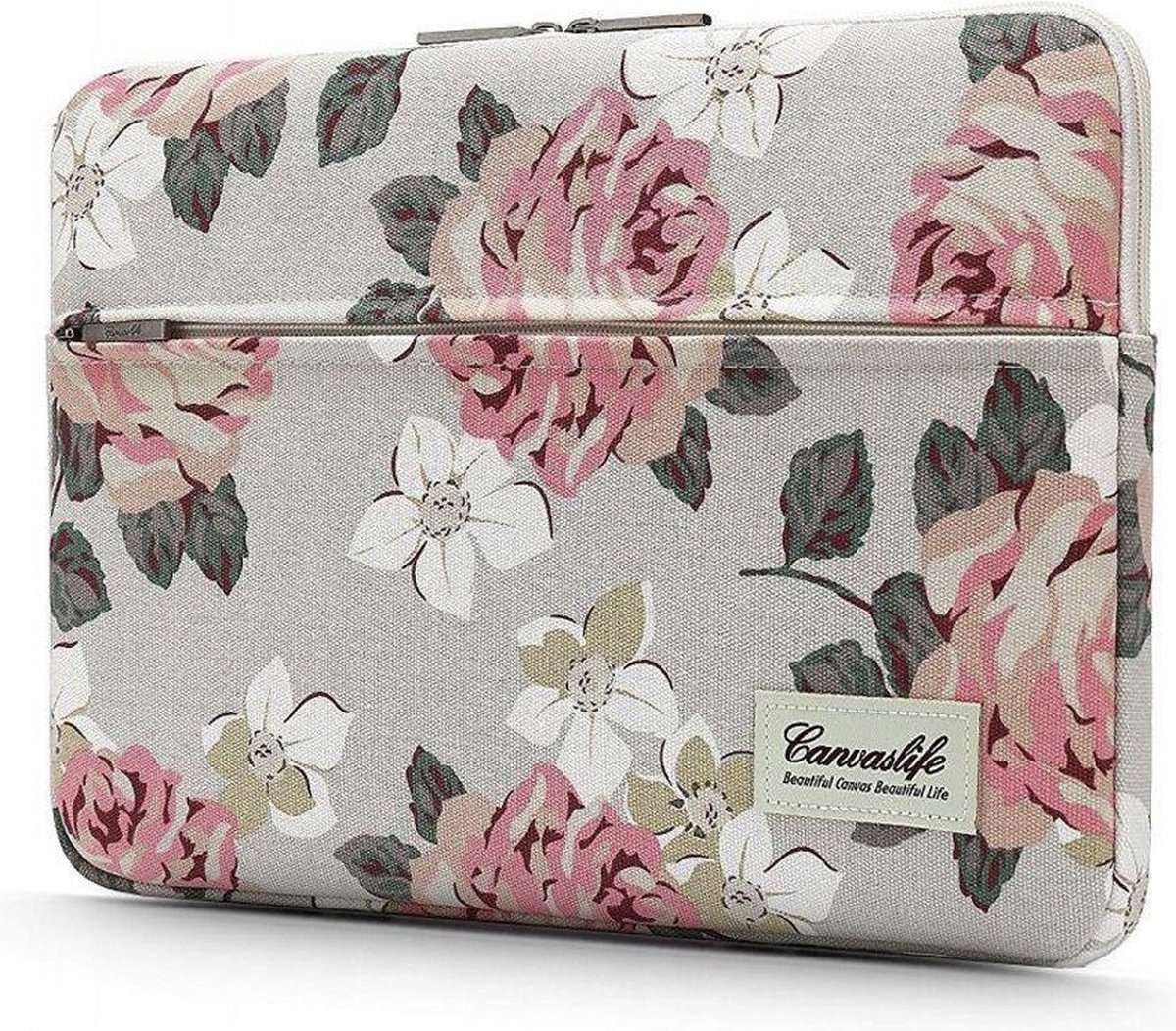 Canvaslife - Laptop Sleeve - 13 / 14 inch - White Rose