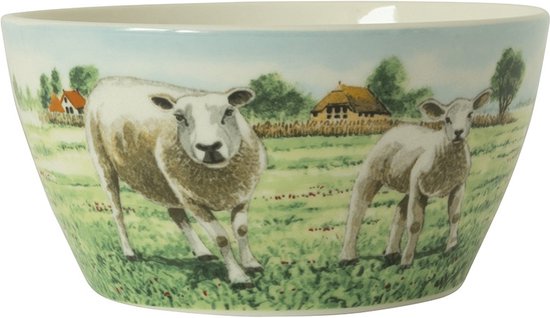 Wiebe van der Zee Kom 13 cm Schaap