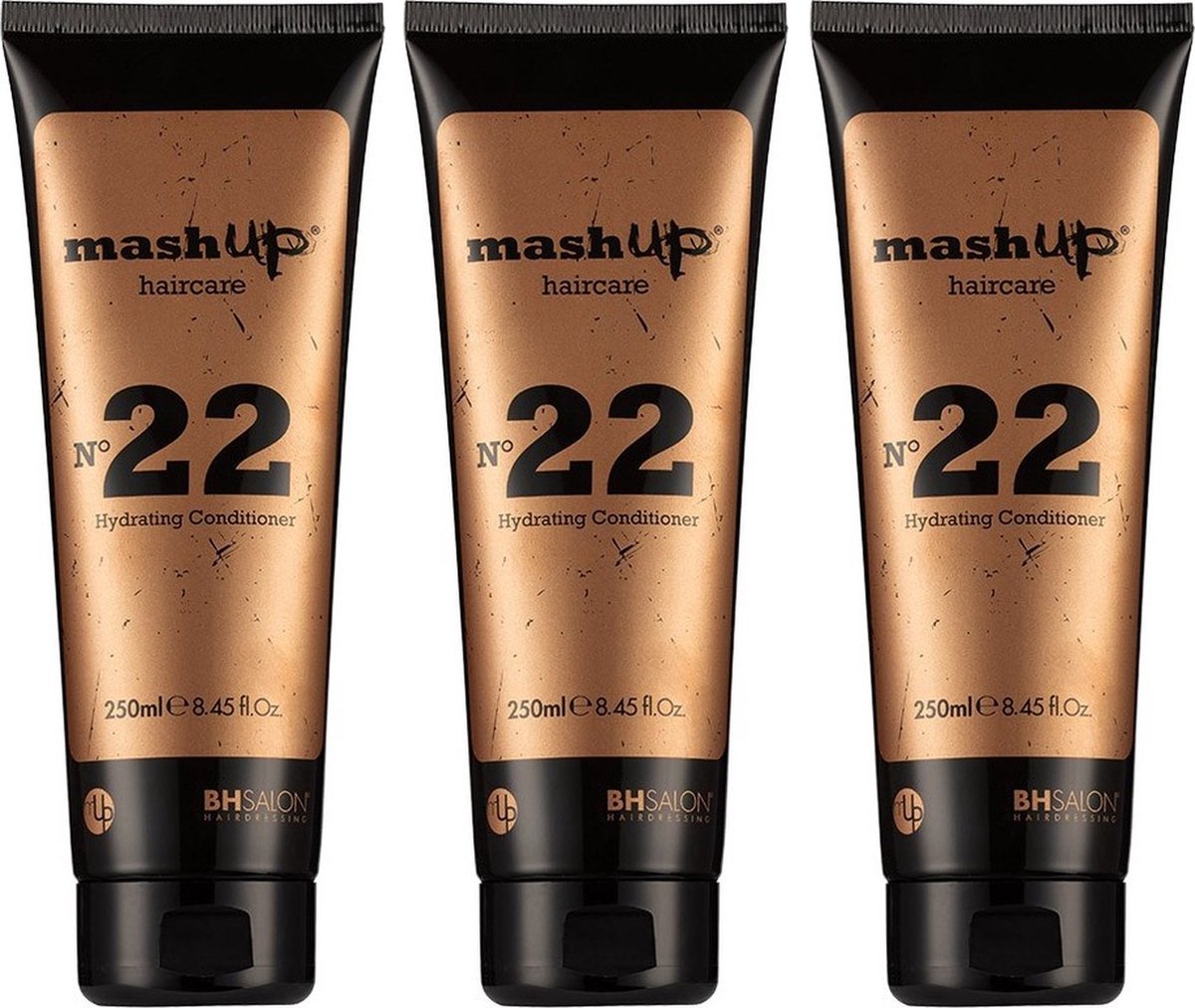 mashUp haircare N° 22 Hydrating Conditioner 250ml - 3 stuks