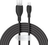 Baseus Pudding USB-A vers Apple Lightning 2,4A 2M Zwart