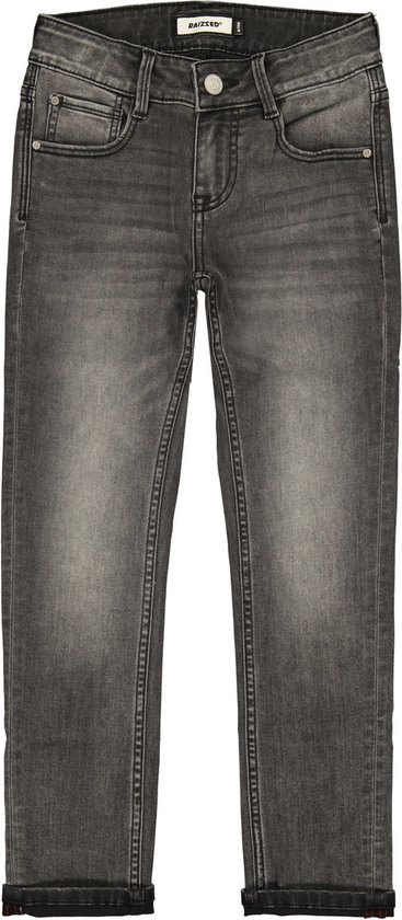 Raizzed Santiago Jongens Jeans - Dark Grey Stone - Maat 158
