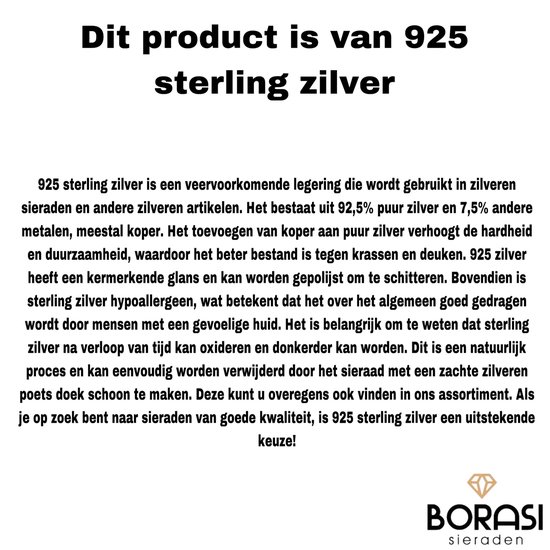 NKlaus 50cm Venetiaanse ketting 4,7mm 925 sterling zilver diamant