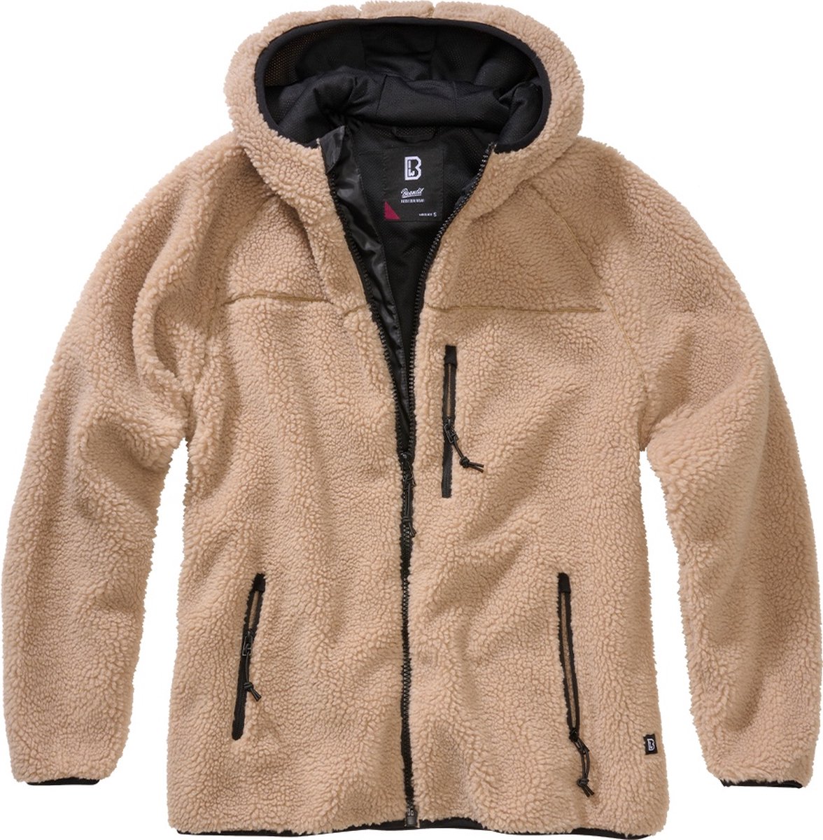 Brandit Teddyfleece Jacket XXL Bruin