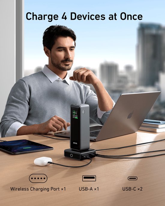 Case voor Anker Prime Charging Base 100W, beschermende