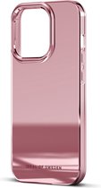 iDeal of Sweden Hoesje Geschikt voor iPhone 15 Pro - iDeal of Sweden Mirror Case - roze
