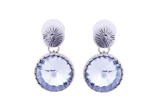 Oorbellen met sterren bedels | Zilverkleurig – Jewels by Lynn