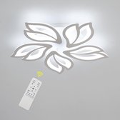 Goeco plafonnière - Plafondlamp LED - Dimbare - wit - afstandsbediening - l: 55cm - 45W