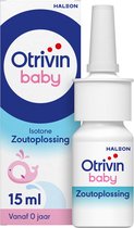 Otrivin Baby Spray nasal salin pour le nez bouché 15 ml