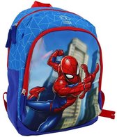 Spiderman Kinderrugtas - Jongens schoolrugzak - Disney 100 Marvel Spider-man - 2 Vakken